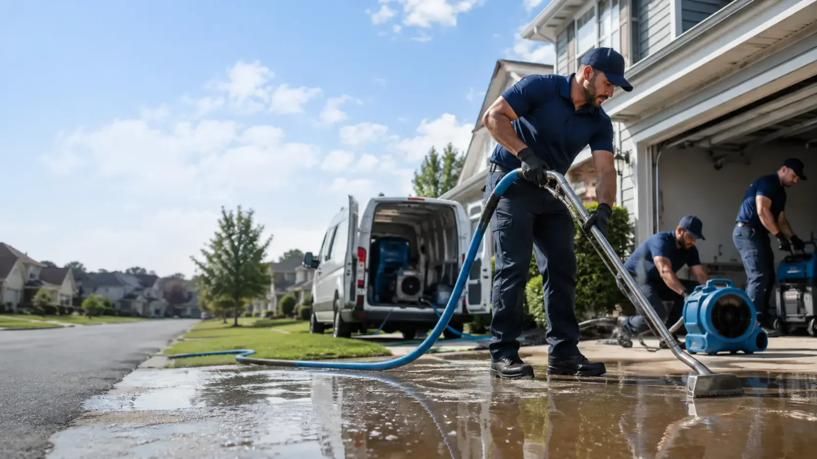 Flood Damage Restoration in Pace, MS